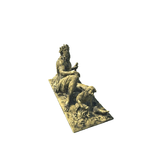 Statue Poseidon Bronze